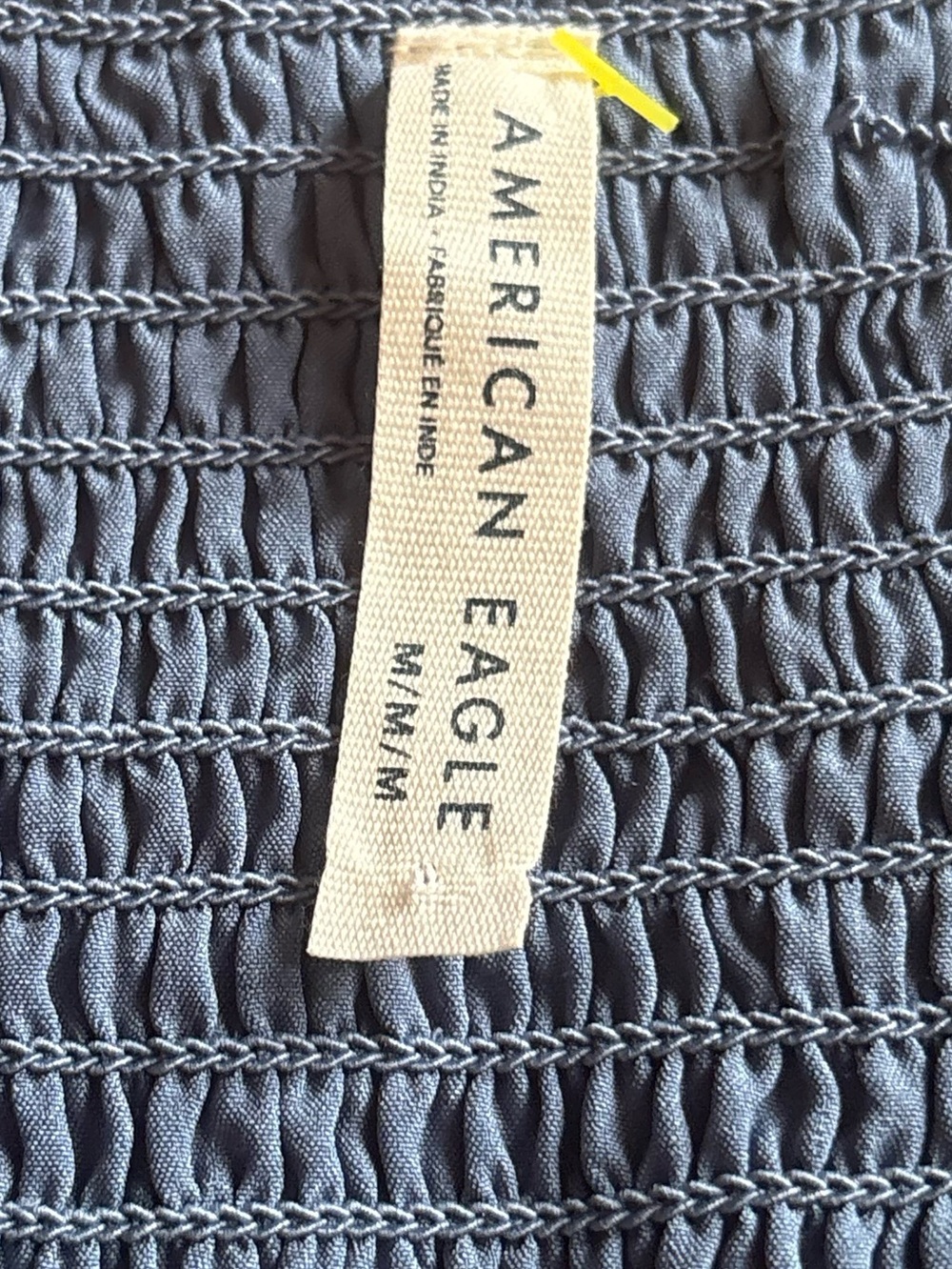 American Eagle Outfitters Blue Eyelet Mini Dress - Picture 5 of 5